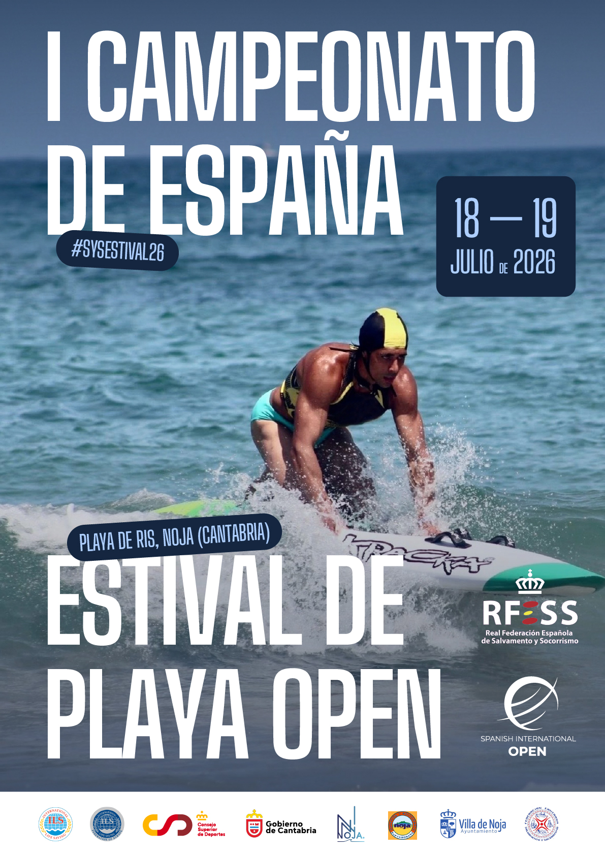 I CAMPEONATO DE ESPAÑA OPEN SALVAMENTO DEPORTIVO - NOJA